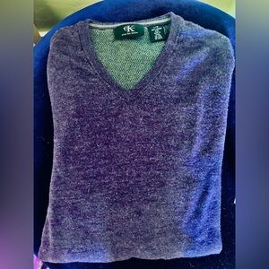 Calvin Klein Deep Purple Knit Sweater